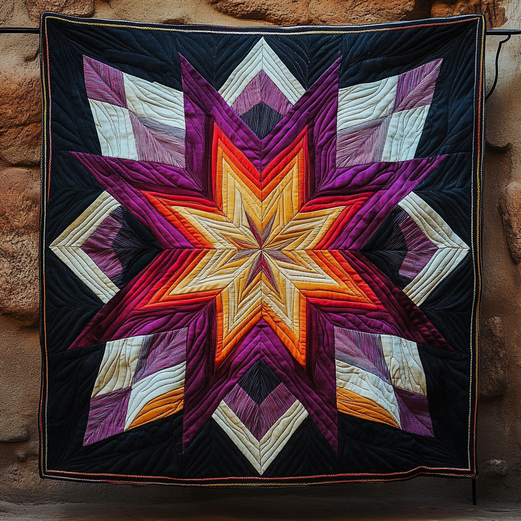 Spirit of the Earth Quilted Blanket