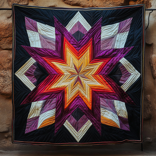 Spirit of the Earth Quilted Blanket
