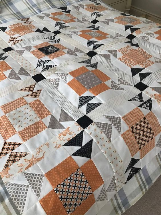 Spooky Season Quilted Blanket