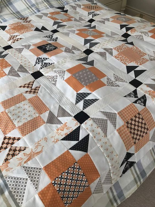 Spooky Season Quilted Blanket