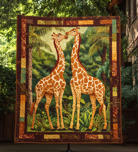 Spotted Grace Quilted Blanket