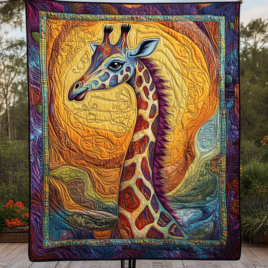 Spotted Serenity Quilted Blanket