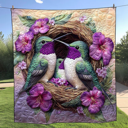 Spring Serenade Quilted Blanket
