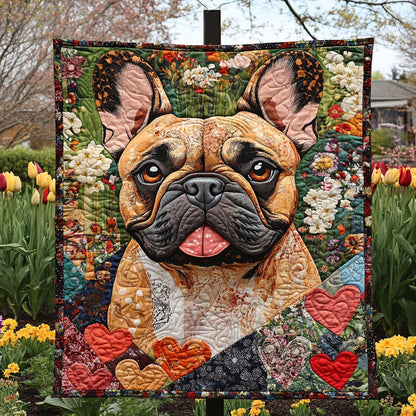 Spring Snuggles Quilted Blanket