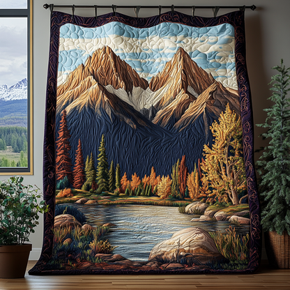 Spruce Hollow Quilted Blanket