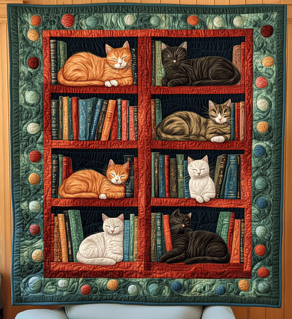 Stacked Stories Quilted Blanket