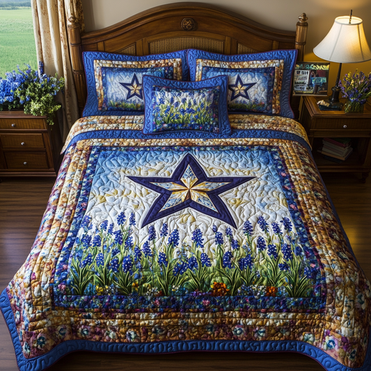 Star of the West 3-Piece Quilted Bedding Set