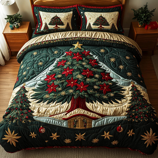 Starry Night 3-Piece Quilted Bedding Set