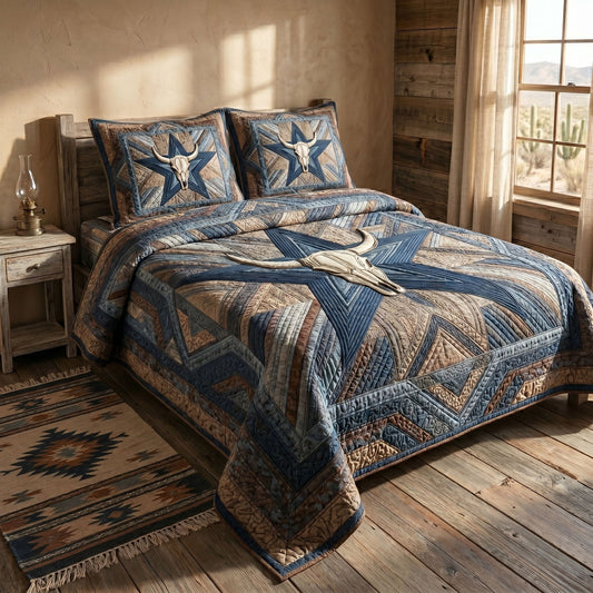 State Pride 3-Piece Quilted Bedding Set