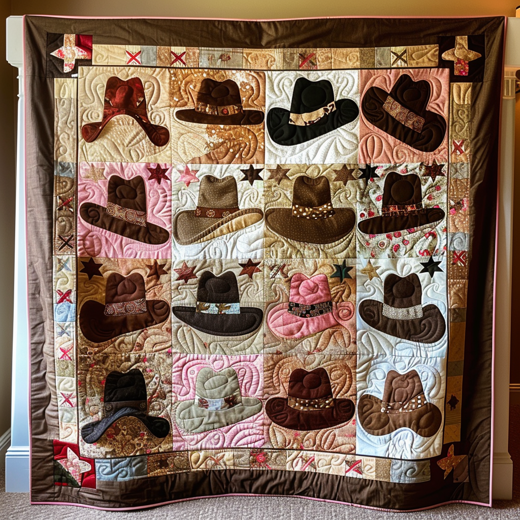 Stetson Dreams Quilted Blanket