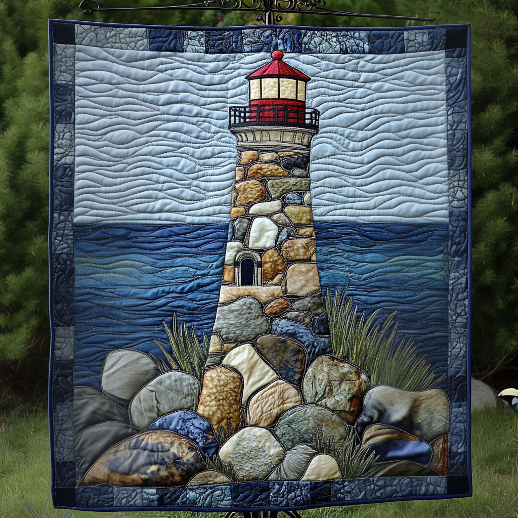 Stone Tower Quilted Blanket