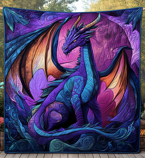 Storm Guardian Quilted Blanket