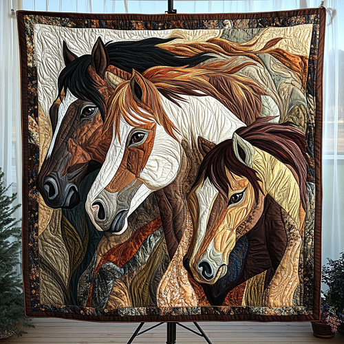 Storm Rider Quilted Blanket