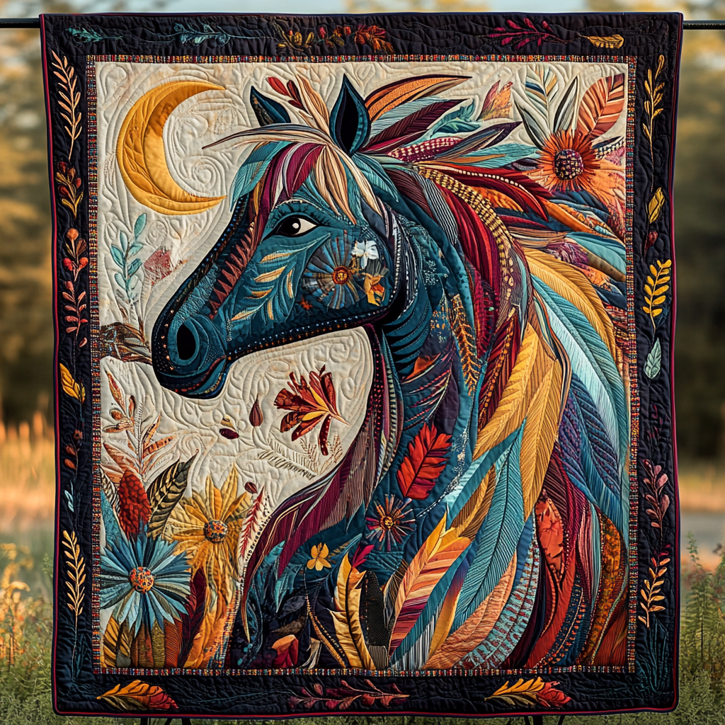 Storm Runner Quilted Blanket