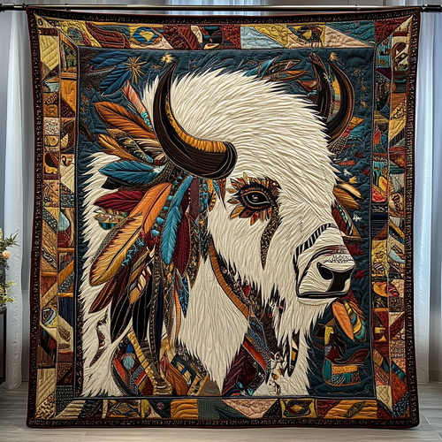 Storm Treader Quilted Blanket