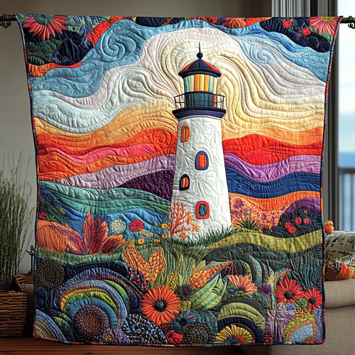 Storm Watcher Quilted Blanket