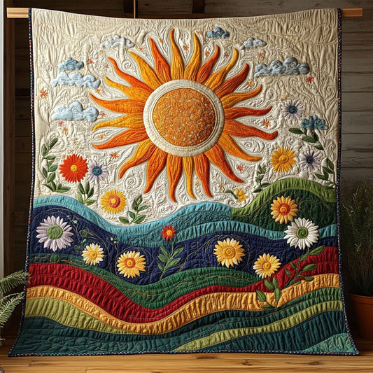 Summer Shine Quilted Blanket