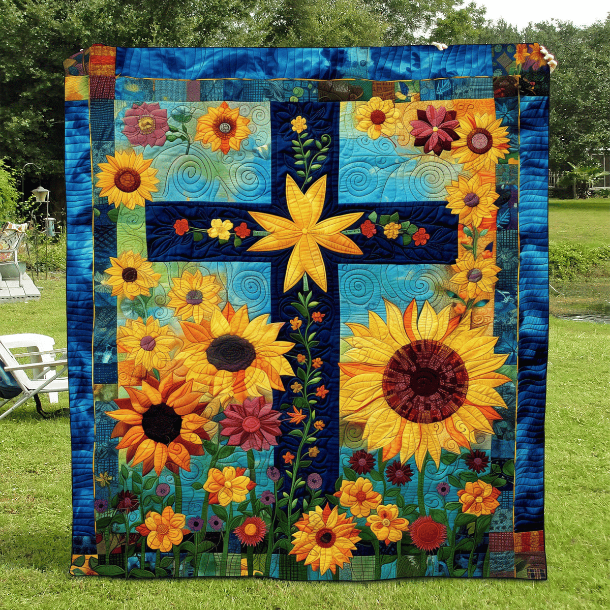 Christian Quilted Blanket