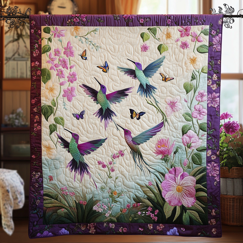 Sunlit Hover Quilted Blanket