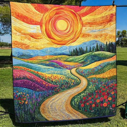 Sunshine Quilted Blanket