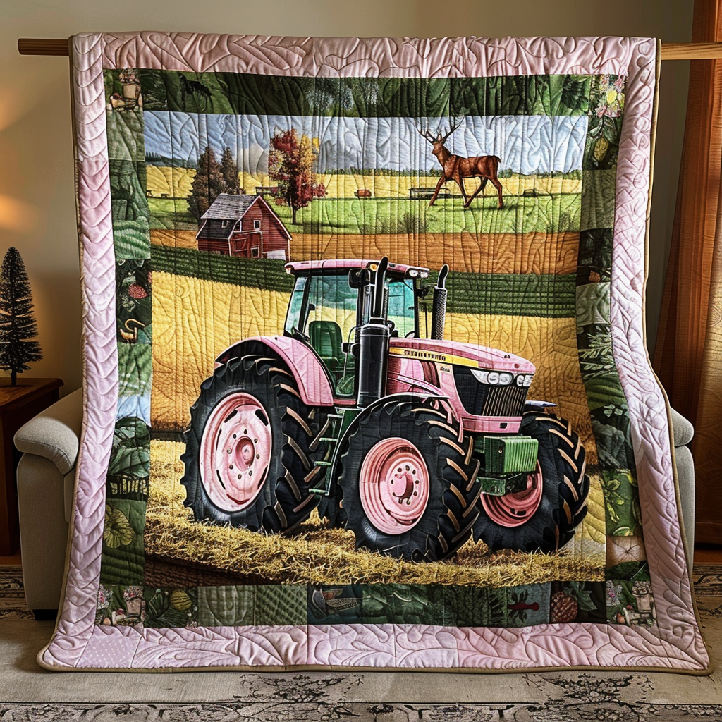 Sunny Harvest Quilted Blanket