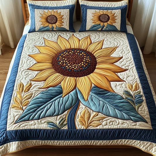 Sunny Horizons 3-Piece Quilted Bedding Set