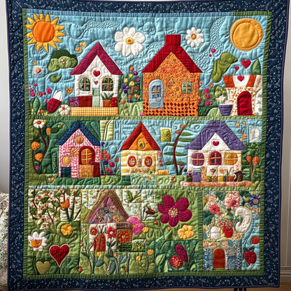 Sunny Street Quilted Blanket