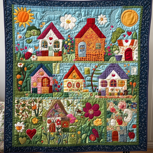 Sunny Street Quilted Blanket