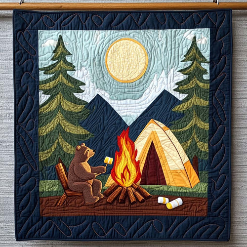 Sunset Camp Quilted Blanket