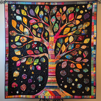 Sunset Canopy Quilted Blanket
