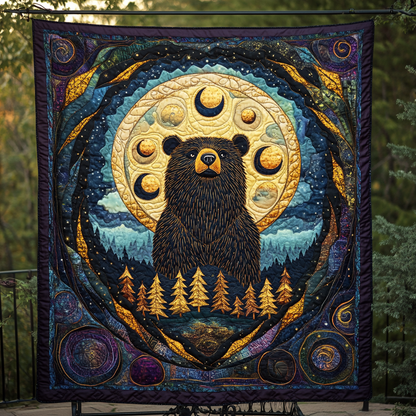 Sunset Wanderer Quilted Blanket