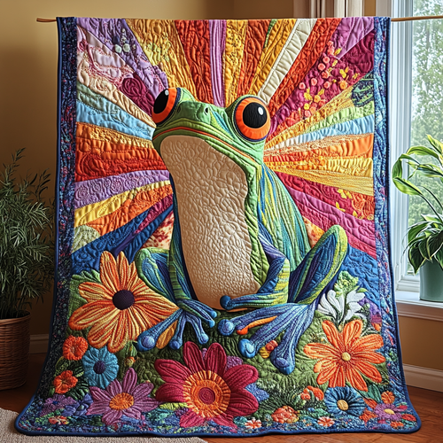 Swamp Serenade Quilted Blanket