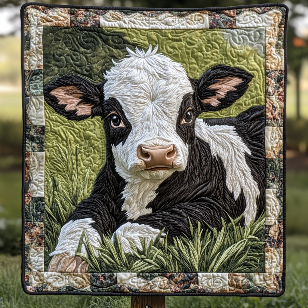 Sweet Hooves Quilted Blanket