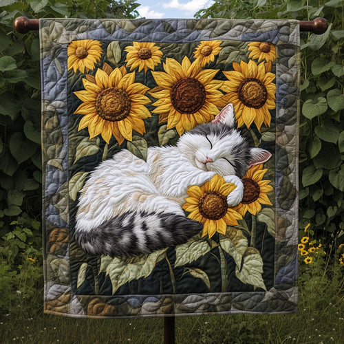 Tabby Tangles Quilted Blanket