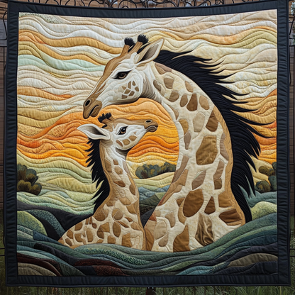 Tall and Tranquil Quilted Blanket