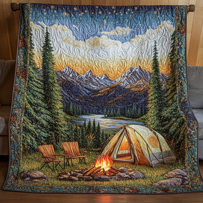 Tentside Tranquility Quilted Blanket