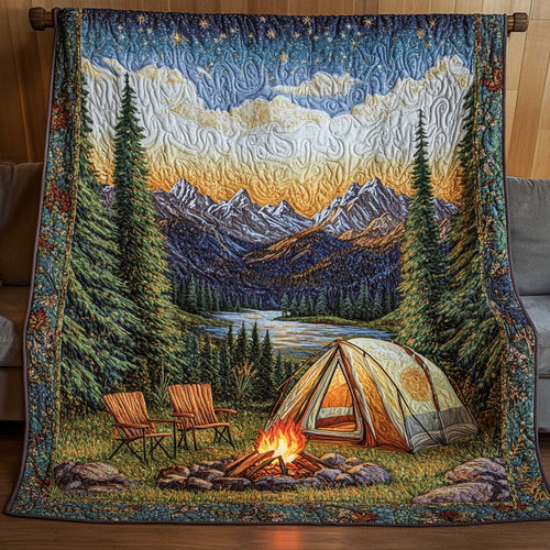 Tentside Tranquility Quilted Blanket