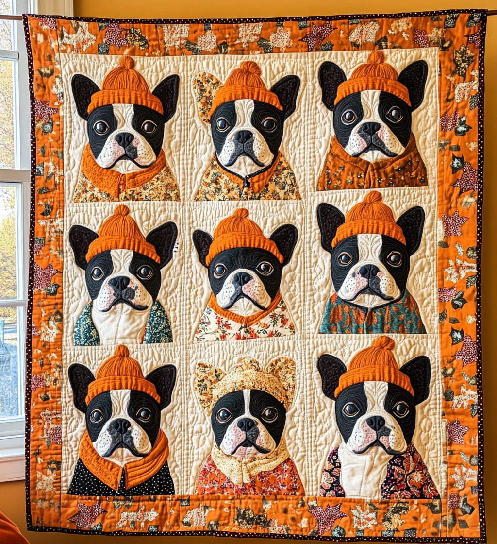Terrier Magic Quilted Blanket