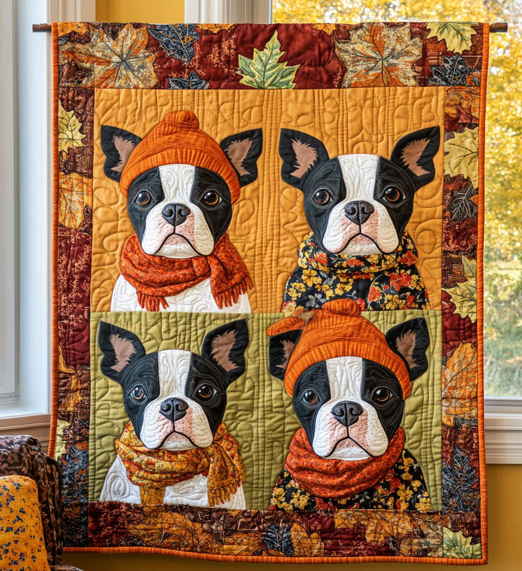 Terrier Warmth Quilted Blanket
