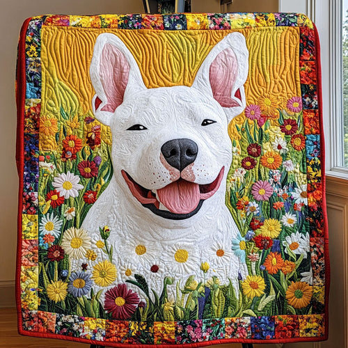 Terriers Garden Delight Quilted Blanket