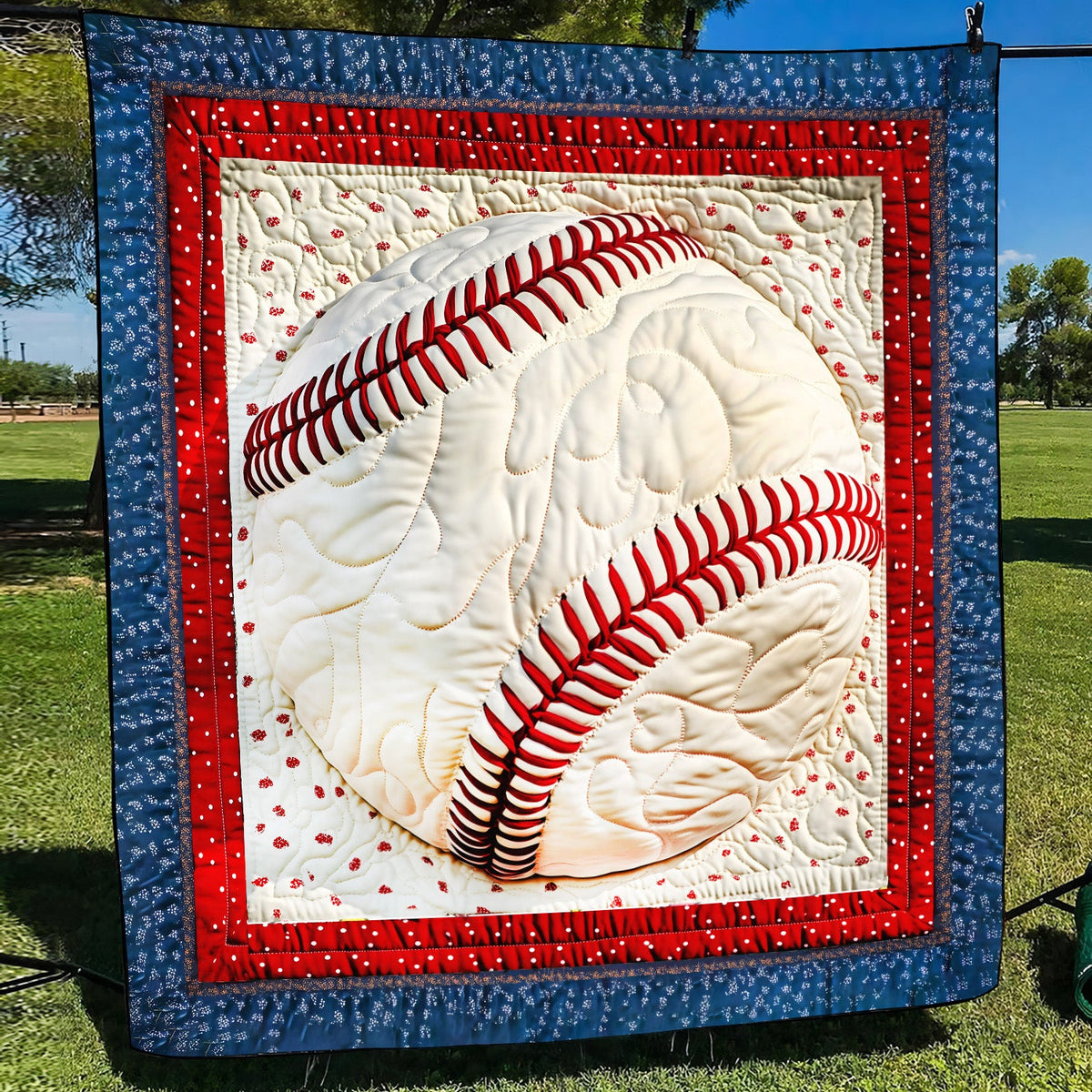 The Big League Personalized Quilted