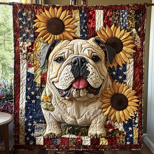 The Bulldog Legacy Quilted Blanket