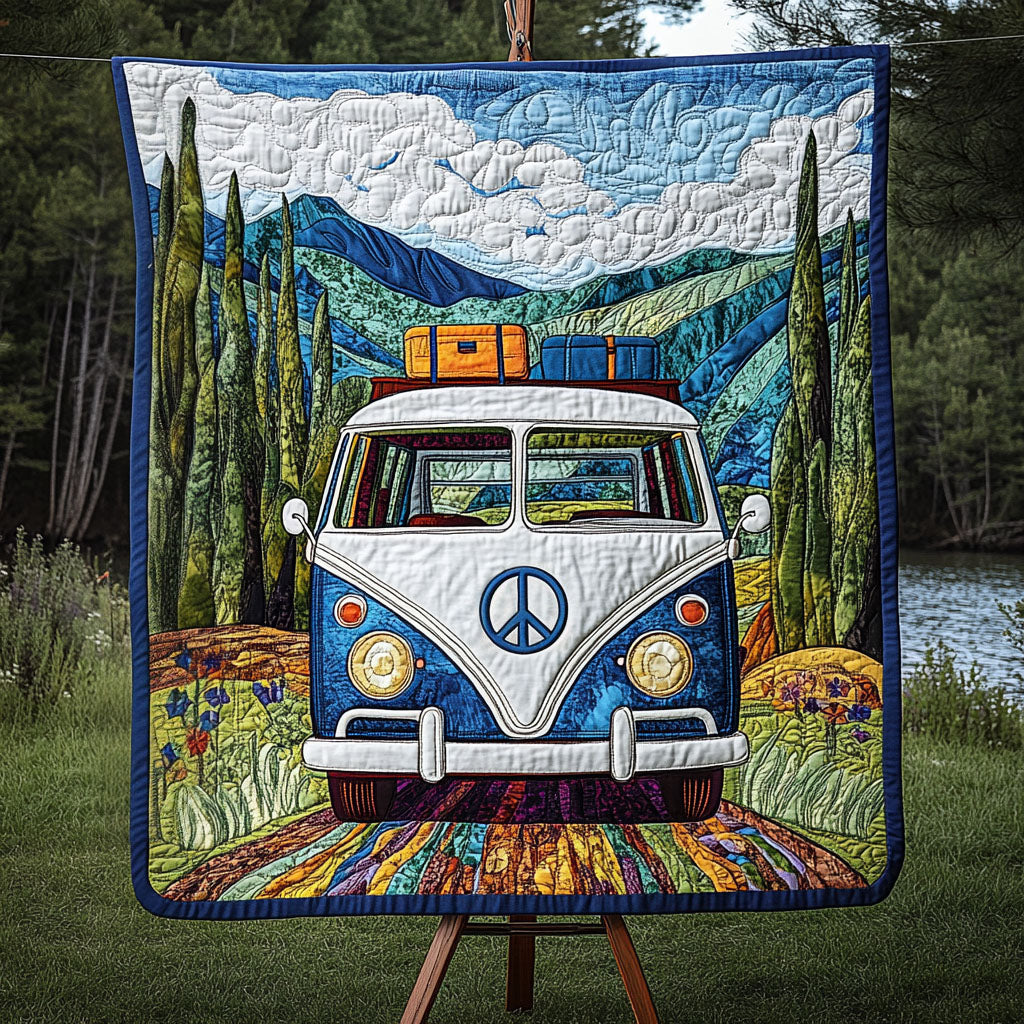 The Chill Traveler Quilted Blanket