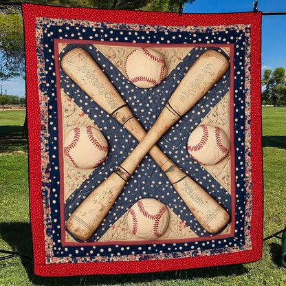 The Perfect Pitch Quilted Blanket