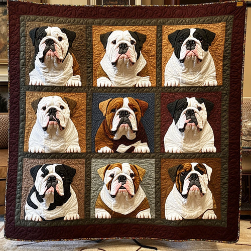 The Royal Bully Quilted Blanket