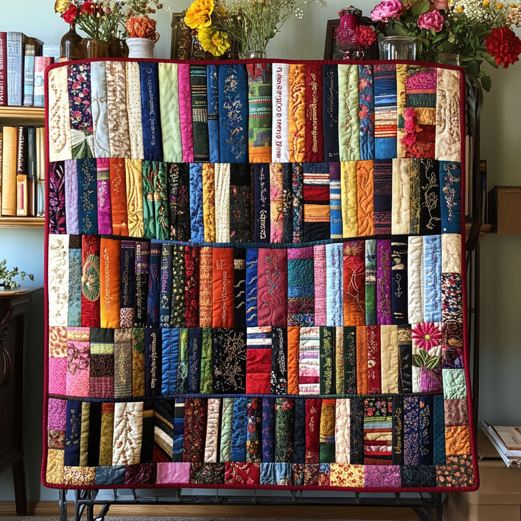 The Story Garden Quilted Blanket