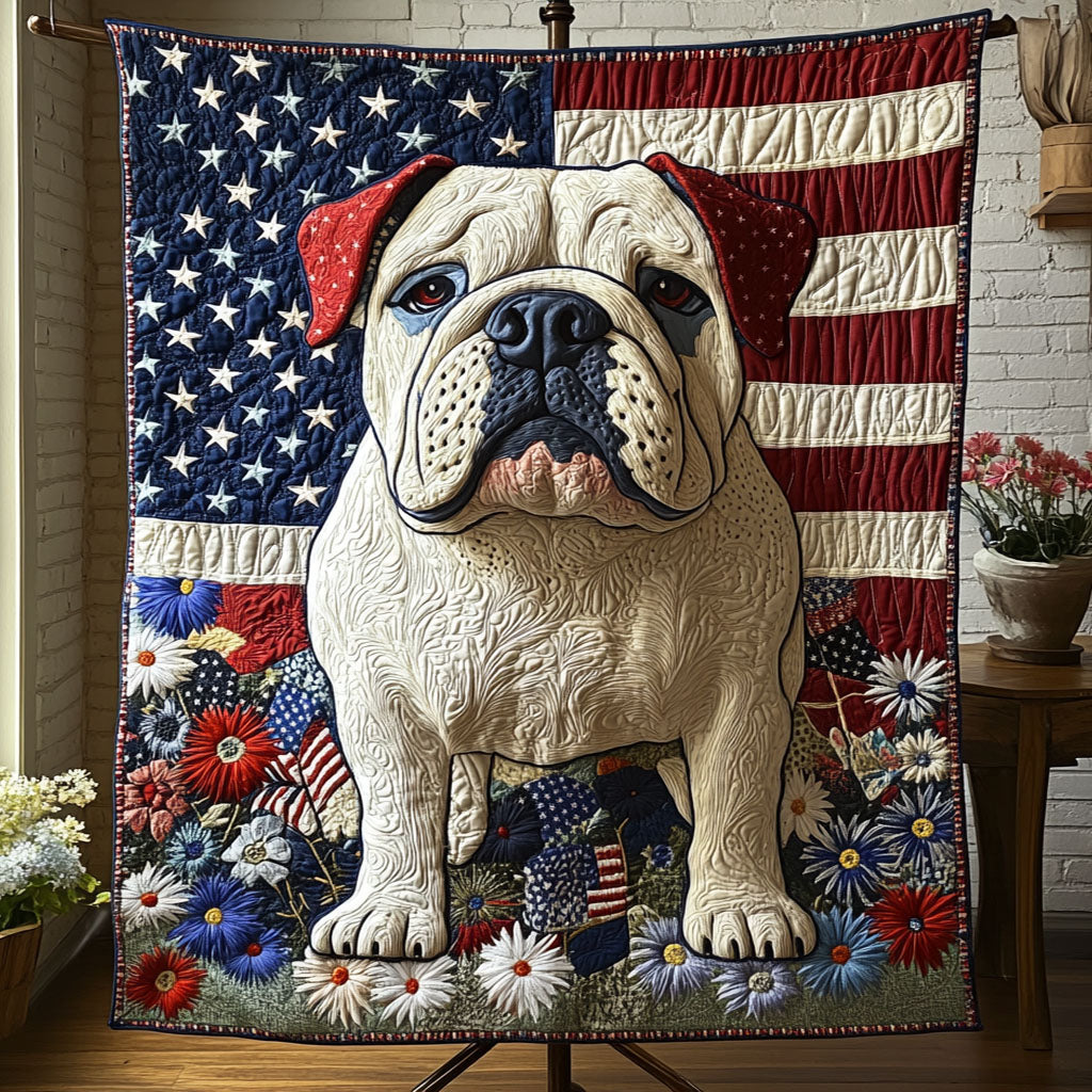 The Wrinkled King Quilted Blanket
