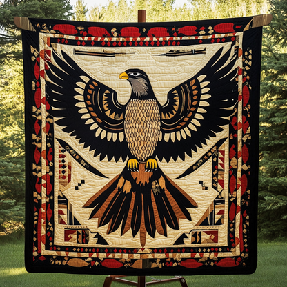 Thunder Wings Quilted Blanket