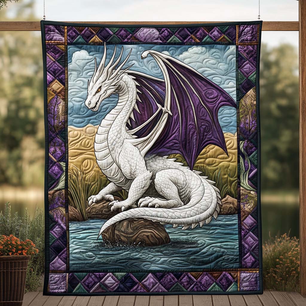 Thunderwing Quilted Blanket