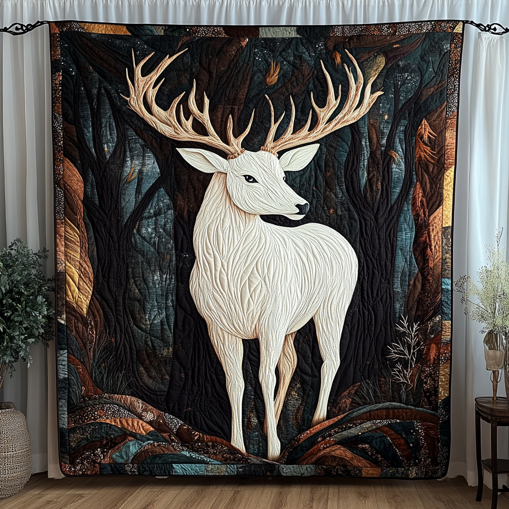 Timber Guardian Quilted Blanket